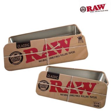 RAW Classic Roll Caddy Metal Rolling Case