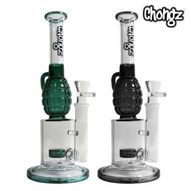 Chongz 'Spanish Bombs' 35cm Glass Percolator Bong