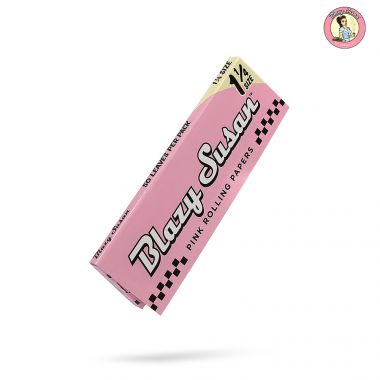 Blazy Susan 1 1/4 Size Pink Rolling Papers