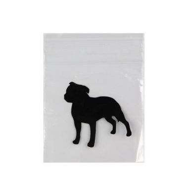 Picture Button Bags - 50mm x 50mm Bull Terrier