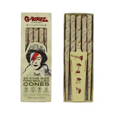 G-ROLLZ 'Lizzie Stardust' Pre-Rolled Kingsize Cones 20 Pack