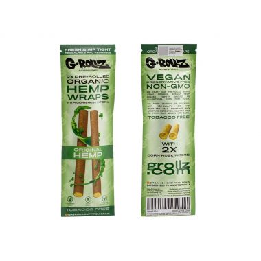 G-Rollz Organic Hemp Wraps - Original Hemp