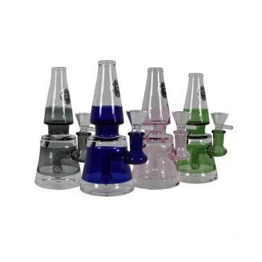 Basil Bush Conical Glass Percolator Bong