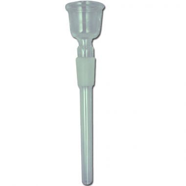 Replacement Glass Bong Stem/ Downpipe - 14.5mm wide with 120mm stem