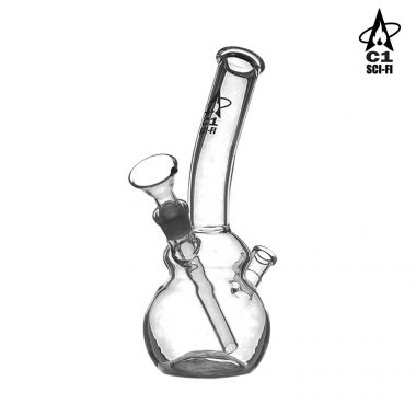 Cheeky One Red Dwarf 24cm Glass Bong