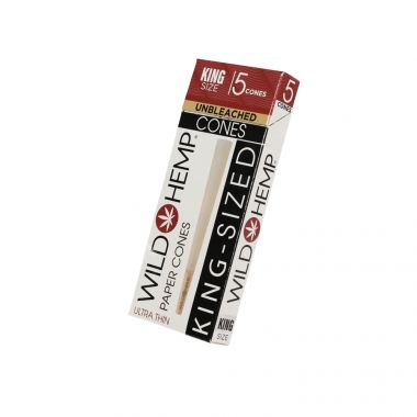 Wild Hemp King Size Paper Cones (Pack of 5)