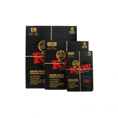 RAW Odor Free Storage Bags