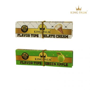 King Palm Kingsize Slim Papers with Flavour Tips