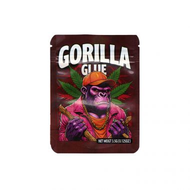 Gorilla Glue Mylar Bag 3.5g - 10cm x 10cm
