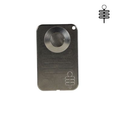 Silver Palm Leaf Pipe MK3 (Credit Card Pipe)