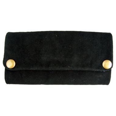 Kavatza Tobacco Pouch - Black Suede