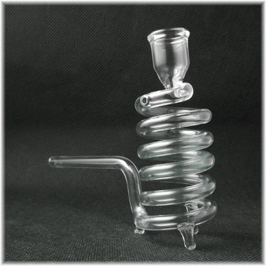 Spiral Stand Up Glass Pipe