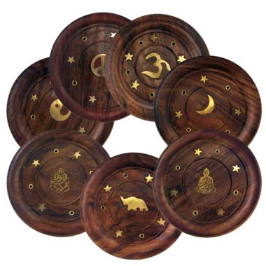 Embossed Incense Coasters