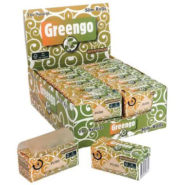 Greengo Kingsize Slim Unbleached Rolls