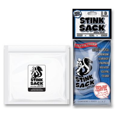 Stink Sack Quart 3 pack - Clear