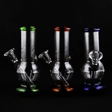 Saturn Miniature Glass Water Pipe