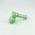 Coloured Glass Hammer Bubbler - Green