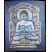 Buddha Batik Large - Blue