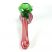 Image 4 of Coloured Glass Bubble Hammer Pipe