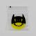 Picture Button Bags - 50mm x 50mm Bat Smiley 