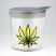420 Science Wide Mouth Glass Jars - Green Leaf XL