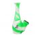 Bounce Silicone Smooth Bubbler - Green & White