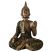 Image 1 of Sitting Thai Buddha Gold Fabric Statuette 
