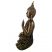 Image 2 of Sitting Thai Buddha Gold Fabric Statuette 
