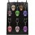 Image 1 of Rubber Skull Keyring