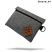 The Mini Confidant Odour Absorbing Water Resistant Pouch by Revelry - Crosshatch Grey
