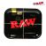RAW Black Metal Rolling Tray - Large