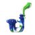 Bounce 13.5cm Silicone Watson Pipe - Blue, White & Green