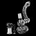 Image 1 of Vintage Glass Oil Bubbler