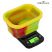 Image 1 of On Balance SBM-100 Rasta Mini Silicone Bowl Digital Scale (0.01g x 100g)