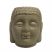 Ceramic Oil Burner Buddha Head Extra Large - Sage