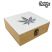 Chongz Bamboo Rolling Box - Large - White Leaf