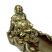 Image 3 of Gold Laughing Buddha Incense Ashcatcher