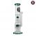 Basil Bush Heavy Duty Double Percolator Glass Bong - Jade