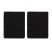 Mylar Bags - 3.5 grams Soft Touch (Black Front & Back)