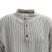 Image 7 of Striped Black & White Grandad Shirt