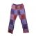 Patchwork Purple Trousers - Large