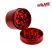Image 5 of RAW X Hammercraft 4-Part Aluminium Red Sifter Grinder
