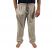 Striped Cotton Trousers - Cream - Extra Large