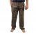 Striped Cotton Trousers - Dark Green - Large