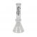 Image 2 of Chongz 25cm 'Steady Eddy' Glass Beaker Bong