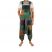 Patchwork Harem Dungarees - Extra Large