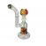 Image 1 of Rasta Zigzag Oil Bubbler