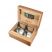 Image 1 of Icky Cherry Wood Two-Tin Humidor