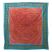 Triple Tone Celtic Bedspreads - Red/Turquoise