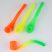 Image 1 of Neon Glass Bent Smokey Pipe